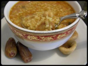Chorba au blé concassé