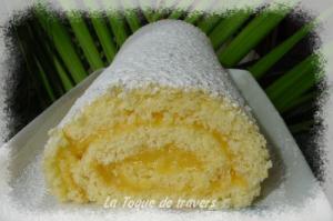 Gâteau Roulé au citron