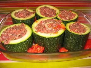 Courgettes farcies