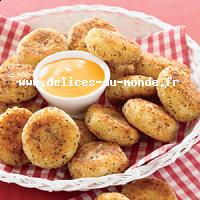 Croquettes de pommes de terre au fromage