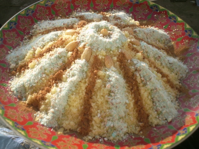 Couscous sucré aux raisins secs