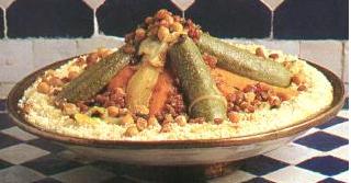 Couscous Algérien aux légumes