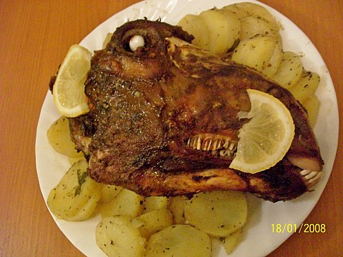 Tajine de tête de mouton