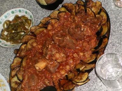 Mderbel aux aubergines