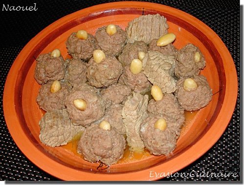 Boulettes d'agneau sauce blanche