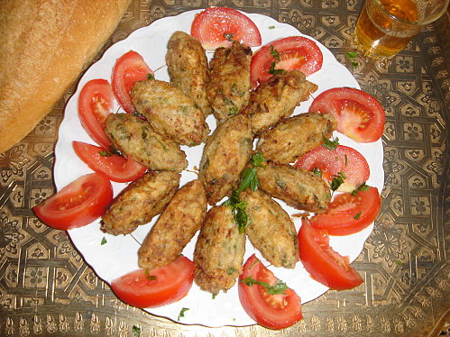 Riz aux cuisses de viande hachée