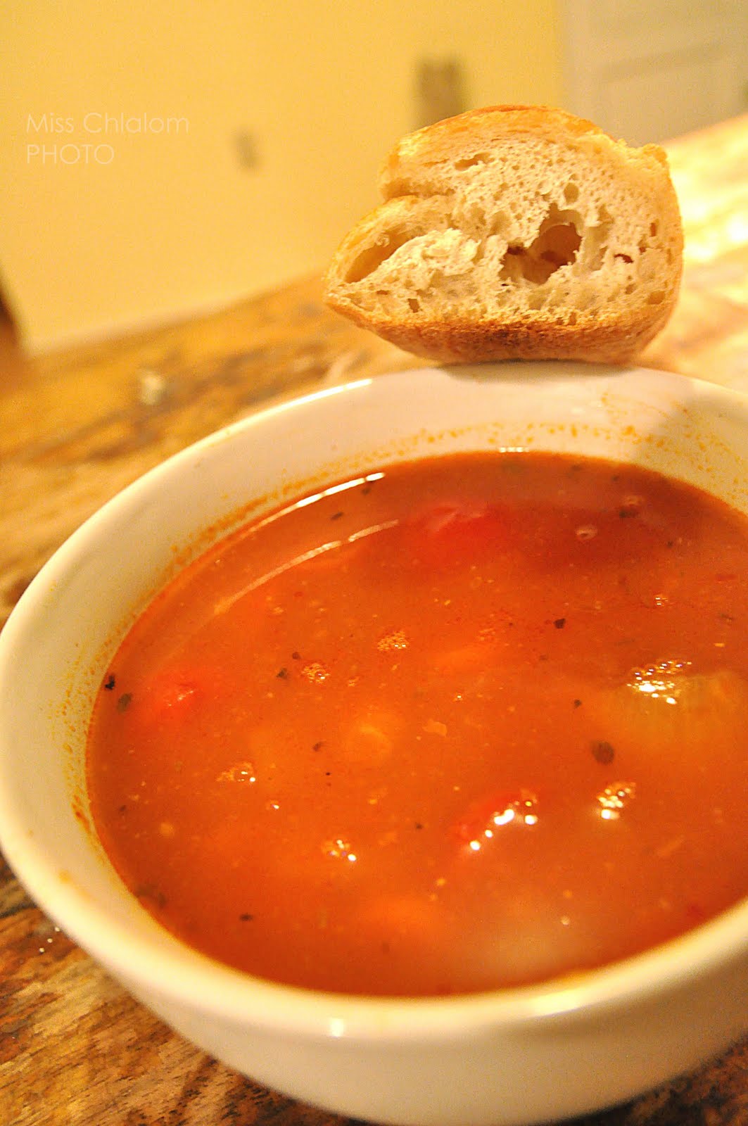 Soupe piquante