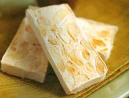 Nougat blanc aux amandes