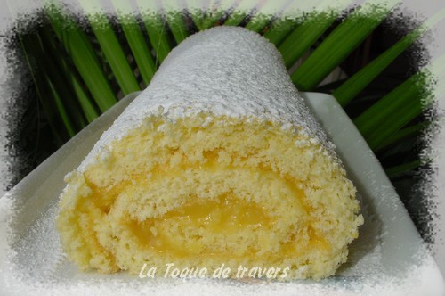 Gâteau Roulé au citron