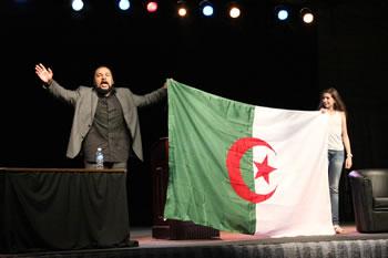 L'HUMORISTE DIEUDONNÉ À ALGER La haine de l'autre désacralisée