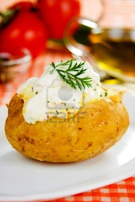 Pommes de terre en sauce blanche