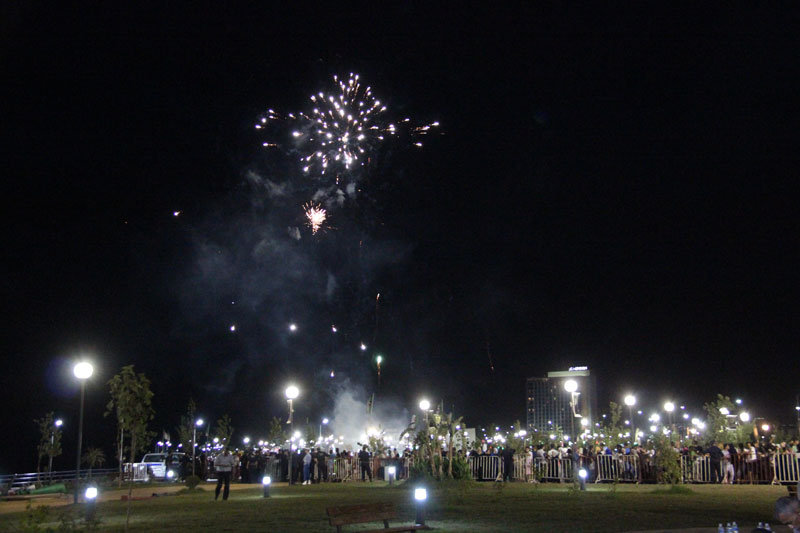 بيراف وضيوف وهران يدشنون جناح الألعاب بالحديقة المتوسطية