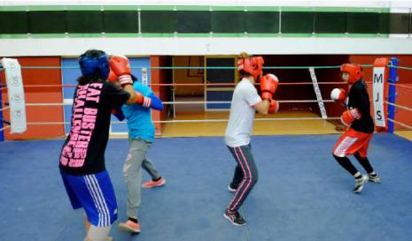 Boxe Des filles à poigne !