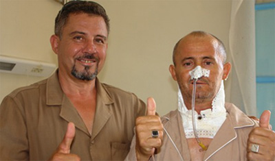 Une tumeur au niveau du larynx opérée avec succès