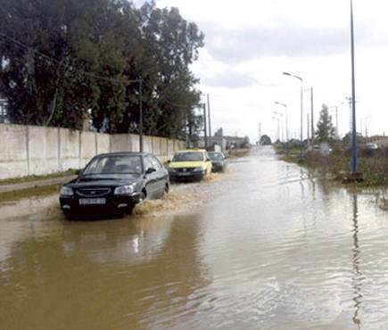 أمطار طوفانية تغرق قسنطينة وتكشف عيوب 