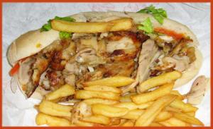 Kebab au poulet