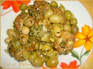Dolma aux olives