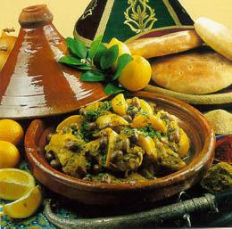 Tajine de viande au fromage