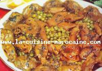 Tripes aux petits pois et artichauts ( Bakbouka)