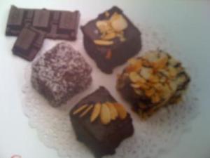 Carrés à la noix de coco