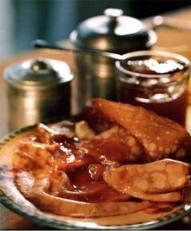 Crêpes à la confiture d’abricots