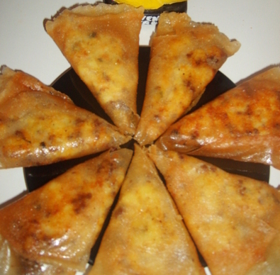 Bourek aux pommes de terre et viande hachée