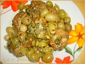Dolma aux olives