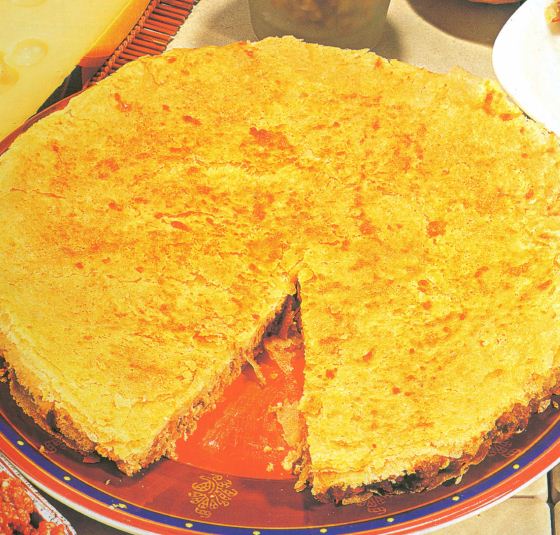 Tourte a la Viande Hachée et au fromage