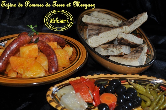 Purée de pommes de terre aux merguez