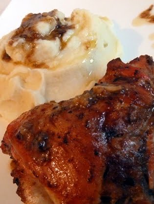 Tête de mouton en sauce relevée-chtitha bouzellouf