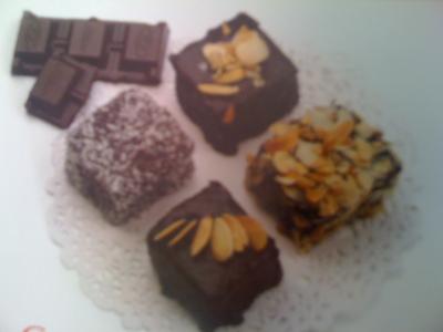 Carrés à la noix de coco