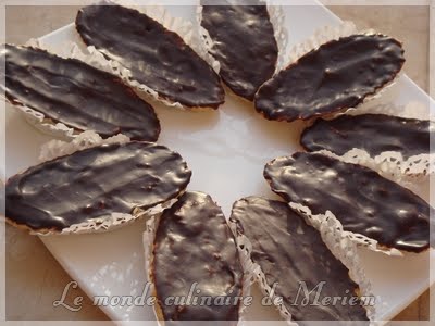 Barquettes aux cacahuètes