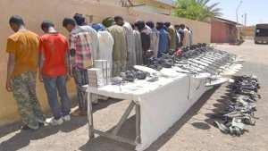 Plus de 100 contrebandiers arrêtés dans plusieurs régions frontalières du pays