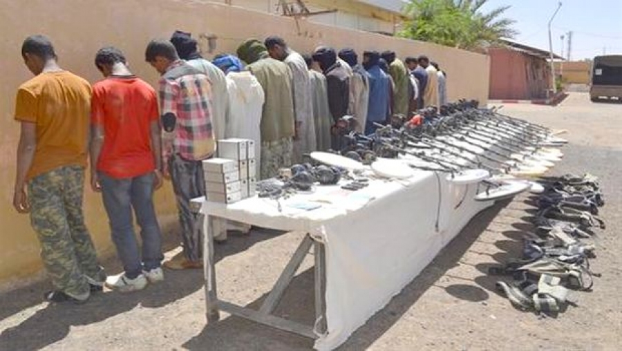 Plus de 100 contrebandiers arrêtés dans plusieurs régions frontalières du pays