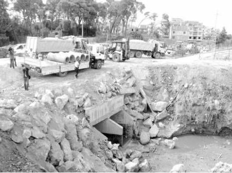 Suite aux inondations de Constantine