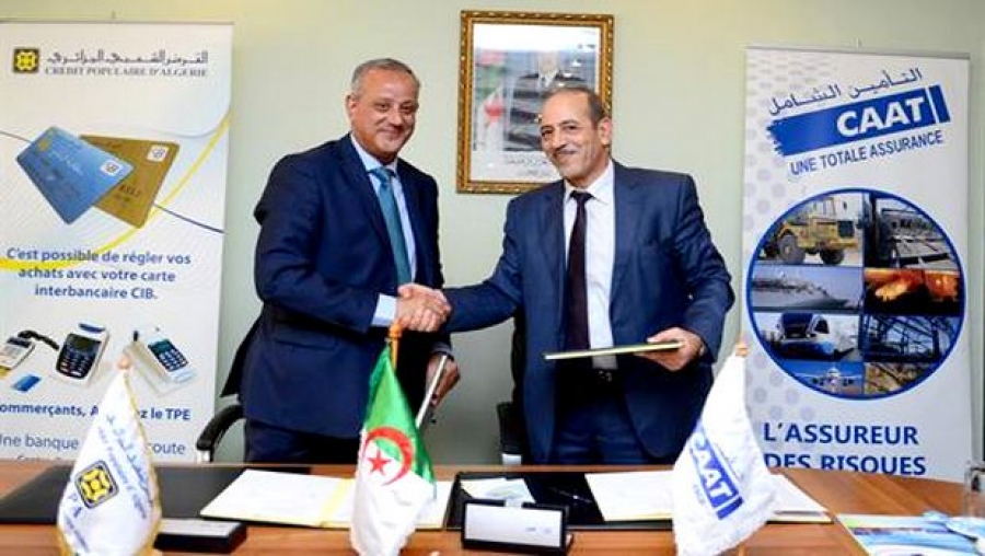 Signature d'un accord CAAT-CPA pour le règlement des primes d'assurance par cartes bancaires