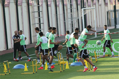 Les Verts entament leur stage