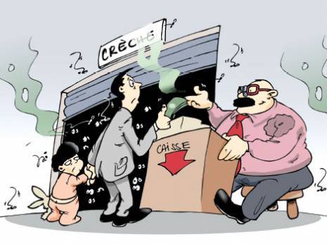 Forte tension sur les crèches