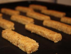 Batonnets aux noisettes