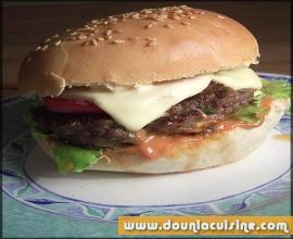 Petits pains Buns pour Hamburgers