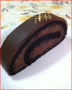 Le Roulé tout chocolat