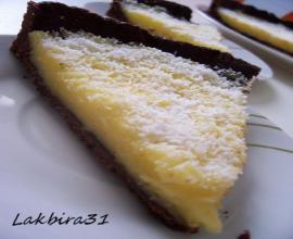 Tarte au citron chocolatée