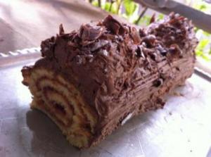 Bûche Orange Et Chocolat