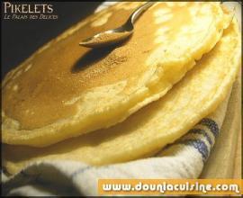 Pikelets (petites crêpes anglaises levées)