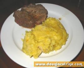 Gratin de bananes jaunes