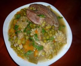 Jardinière aux petit pois