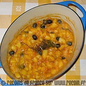 Ragoût de pommes de terre