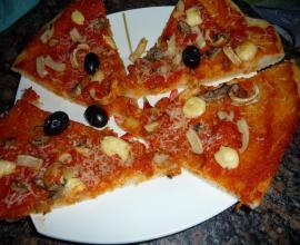 Pizza Légère pour le Ramadhan