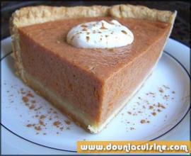 Pumpkin Pie ( Tarte américaine au potiron )