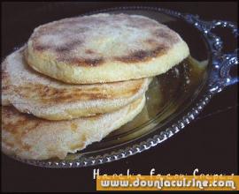 Harcha marocaine (galette de semoule)